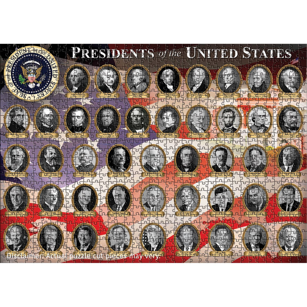 Presidents of the United States Puzzle
