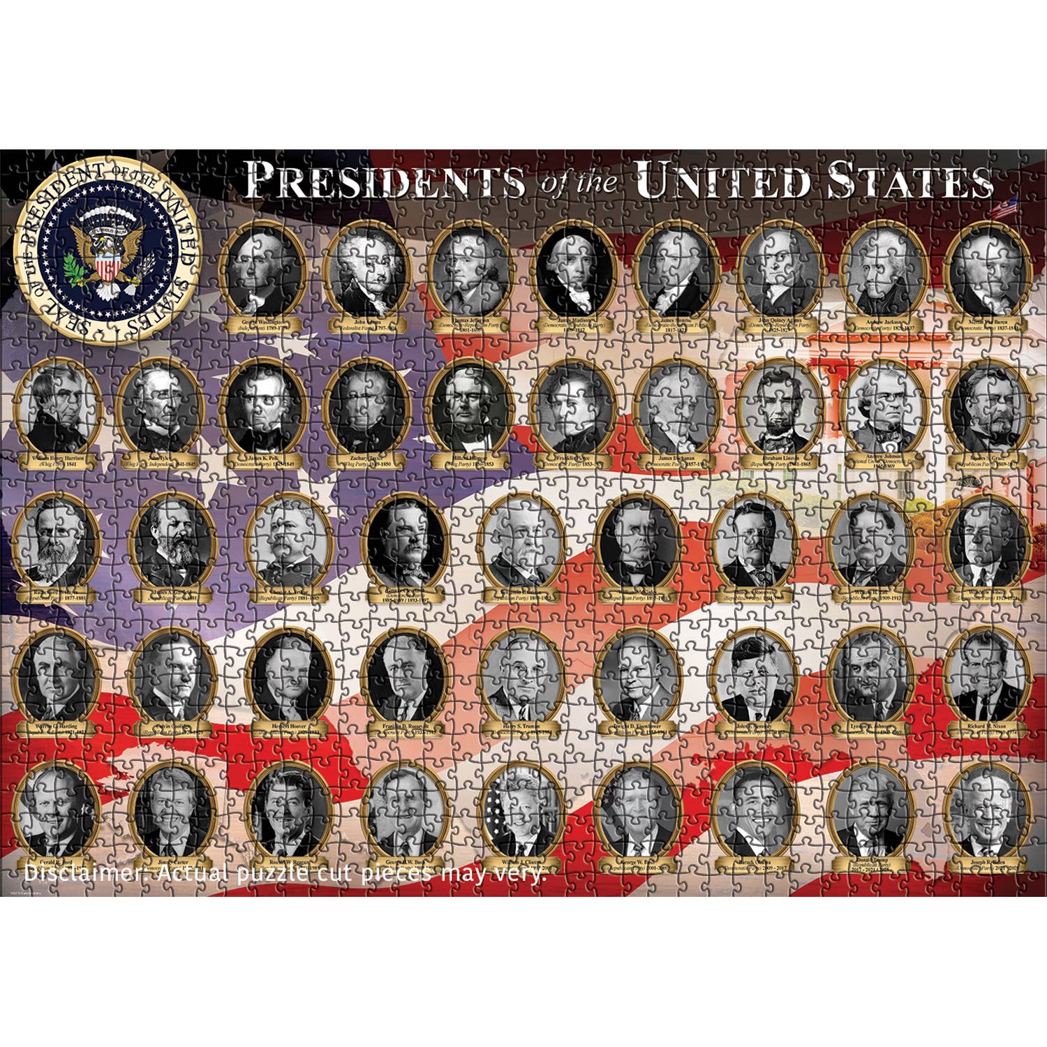 Presidents of the United States Puzzle