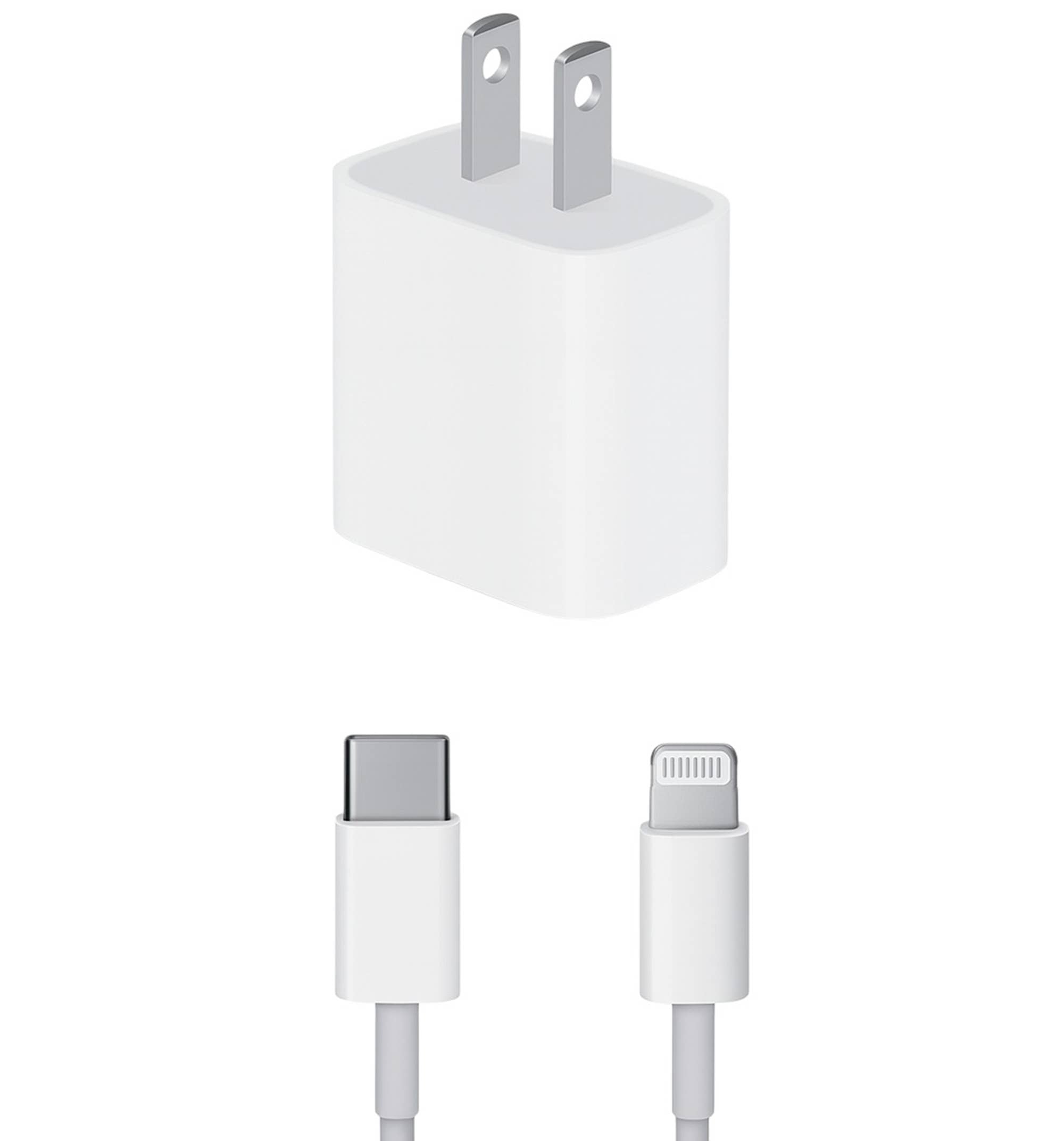 Wall Charger and Cable USB-C to Lightning