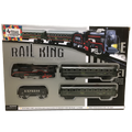 Electric Rail King Train Set with Tracks