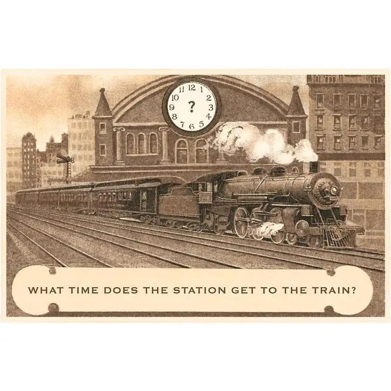 Magnet - What Time Does the Station Get to the Train?