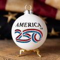 America 250 Ribbon Logo Ornament