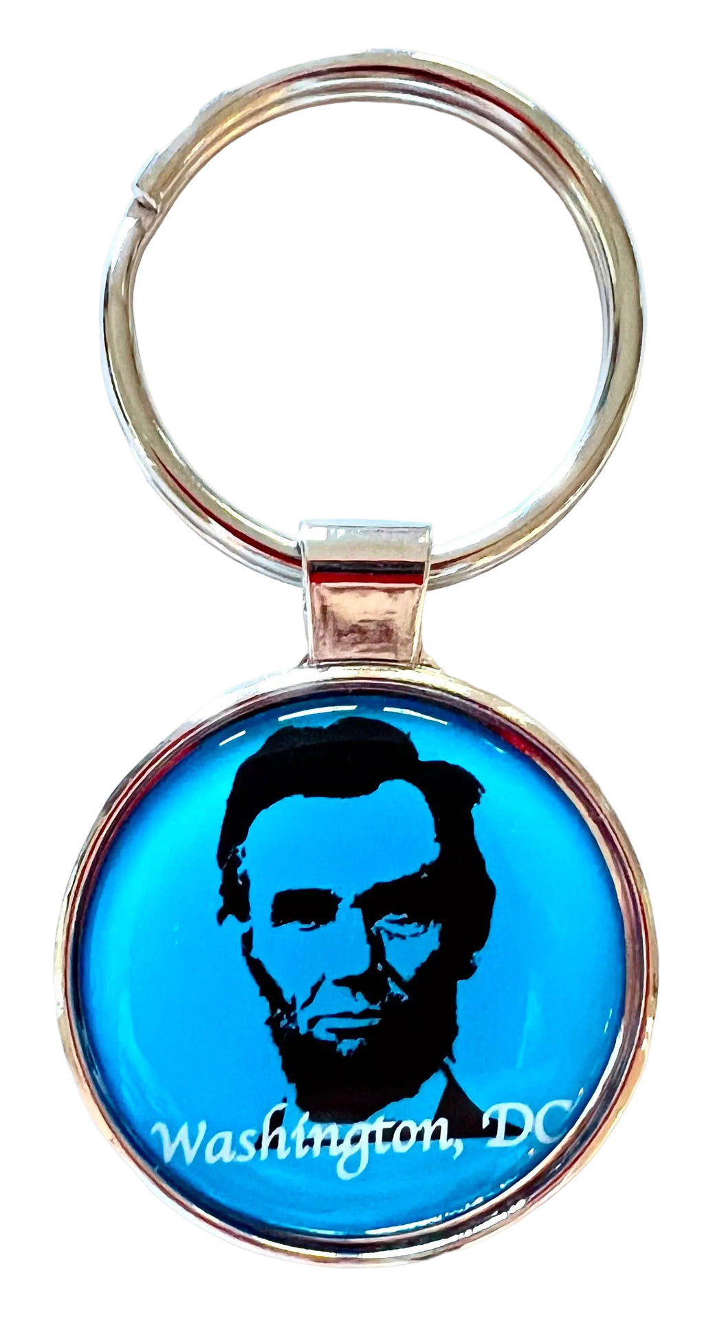 Washington DC Lincoln Keychain