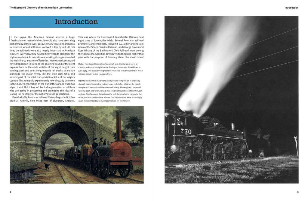 Illustrated Directory of North American Locomotives