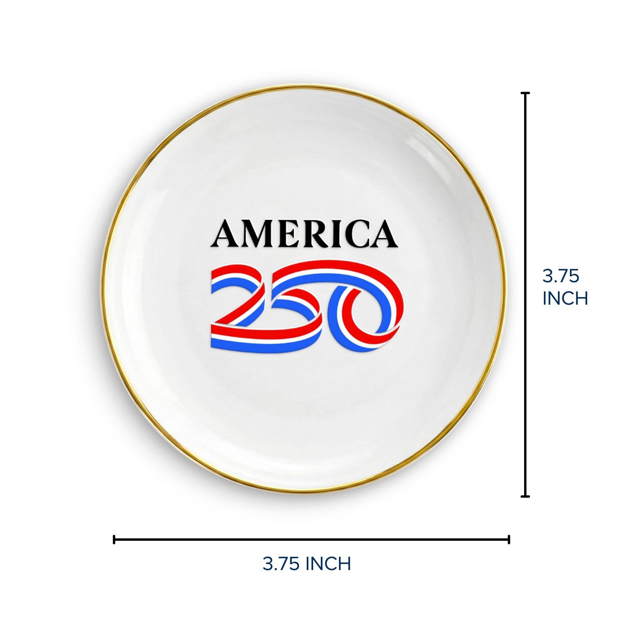 America 250 Circle Trinket Dish - Officially Licensed