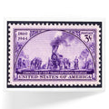 Magnet - Train Stamp