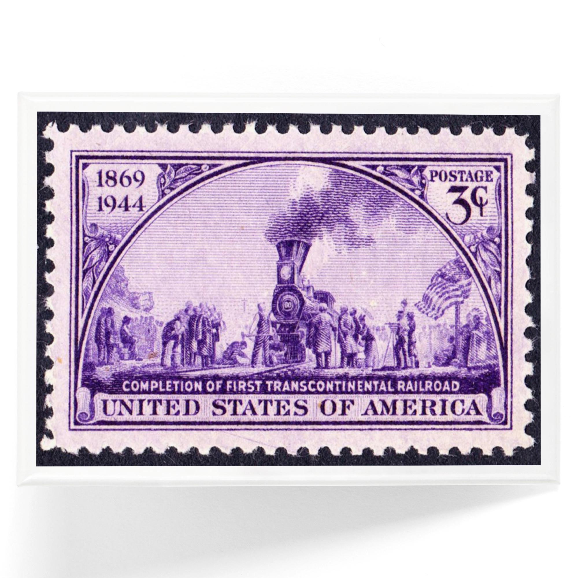 Magnet - Train Stamp