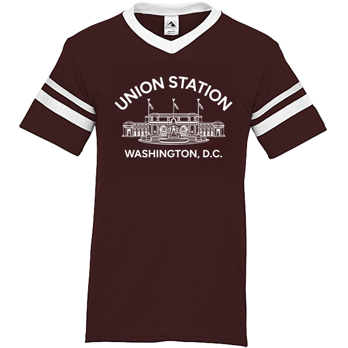 Union Station Maroon & White T-Shirt