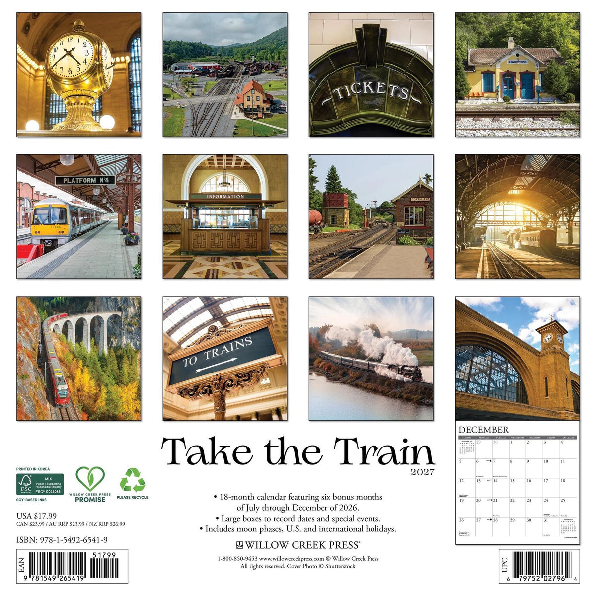 Calendar - Take the Train