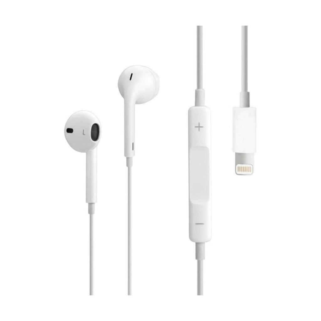 Headphones with Wired Lightning Cable