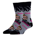 RBG Men's Novelty Cotton Crew Socks
