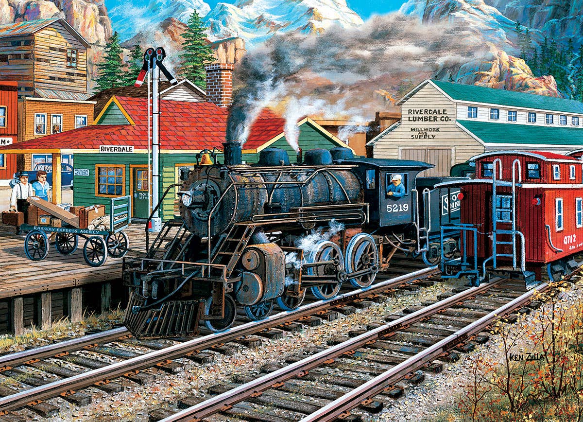 The Old Depot Station Puzzle