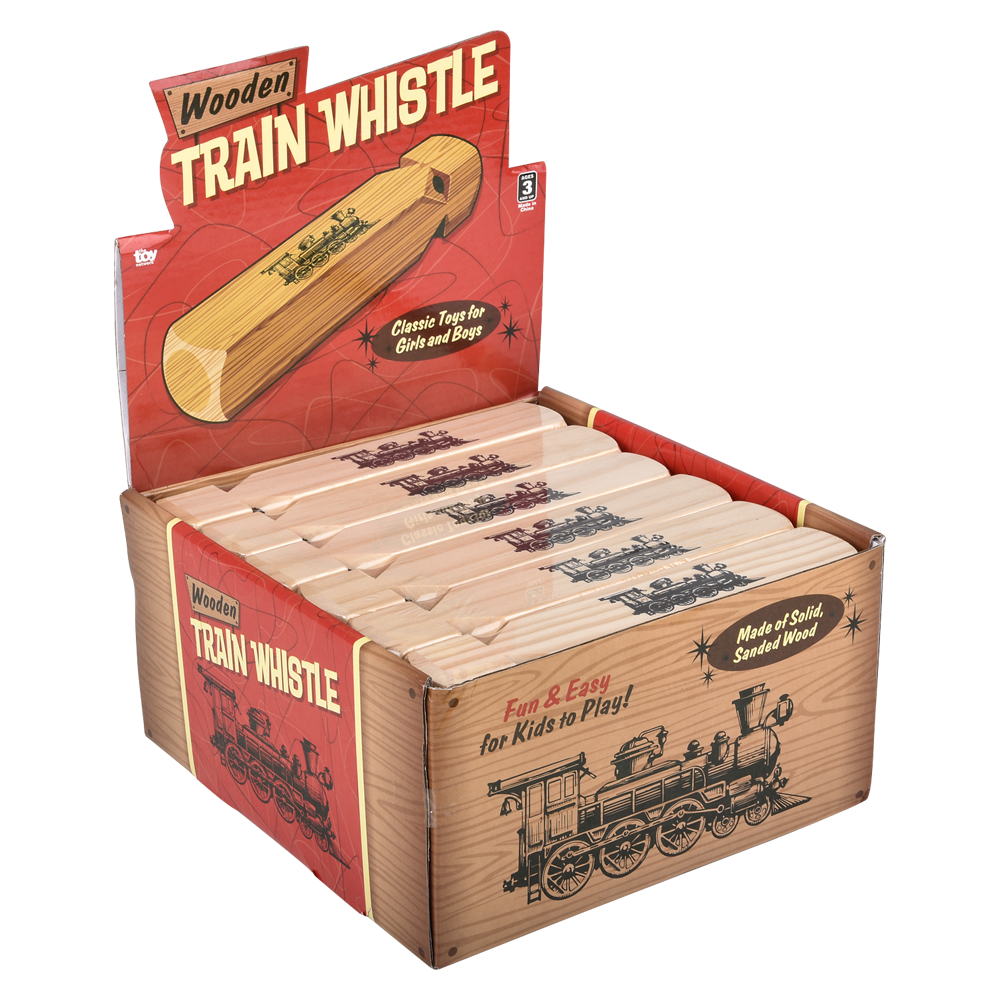 Wooden Train Whistle