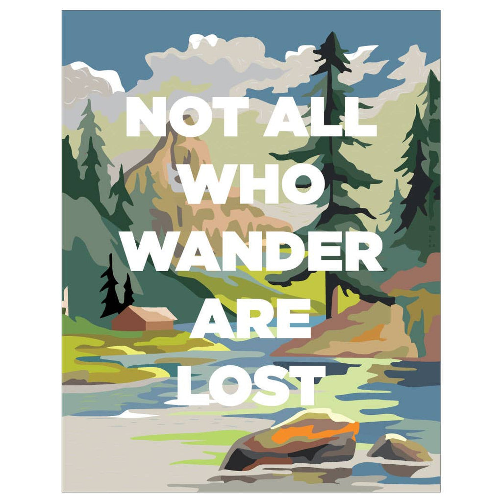 Not All Who Wander Are Lost Magnet