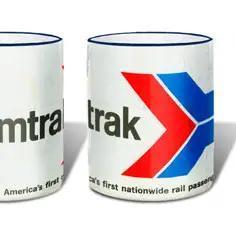 Mug - Retro Amtrak Ticket