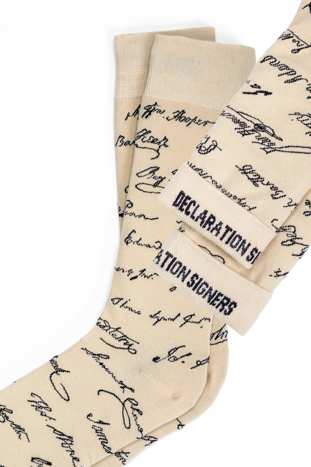 Declaration Signatures Crew Sock