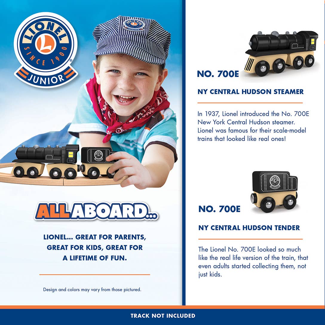 Lionel - Steam Engine & Coal Car Toy Train Set
