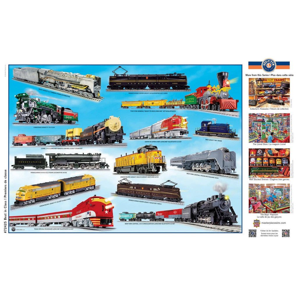 Lionel Trains - Best in Class 1000 Piece Puzzle