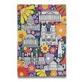 Tea Towel - Groovy Washington DC Flowers
