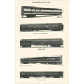 Postcard - Passenger Train Cars