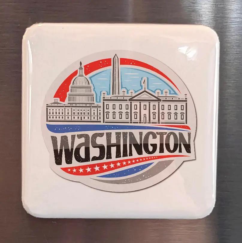 Washington Magnet - Square