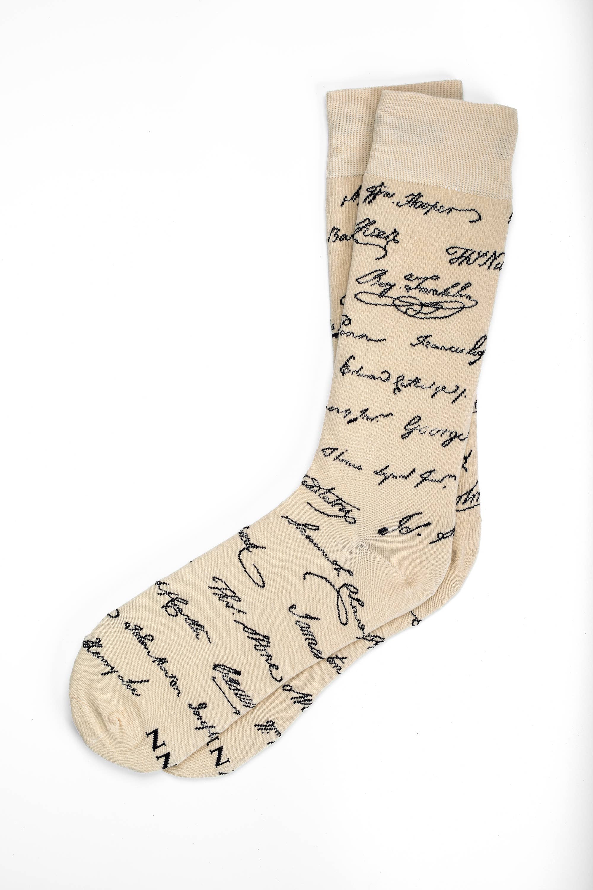 Declaration Signatures Crew Sock