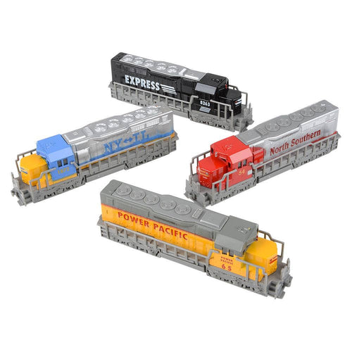 7" Diecast Pull Back Freight Train