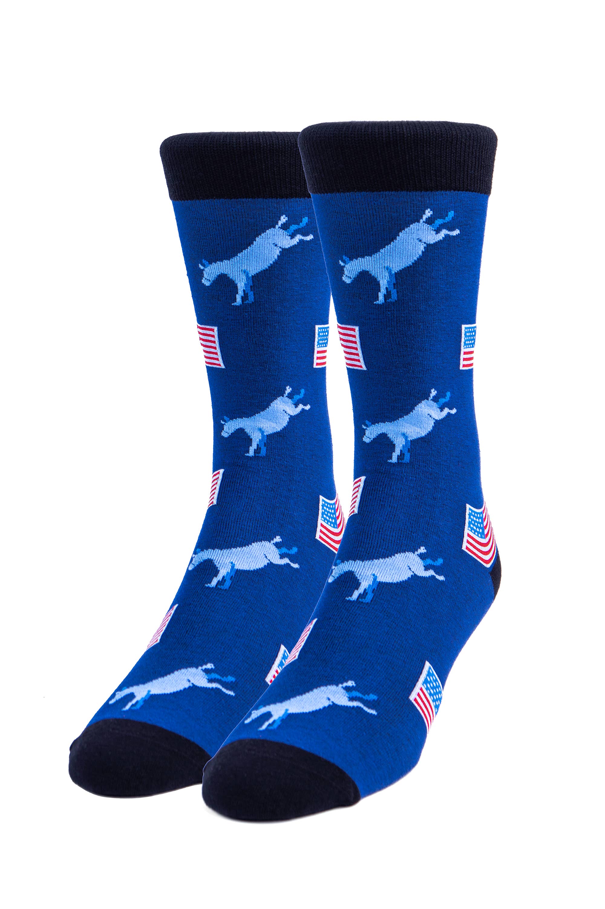 Democratic Donkey Crew Sock