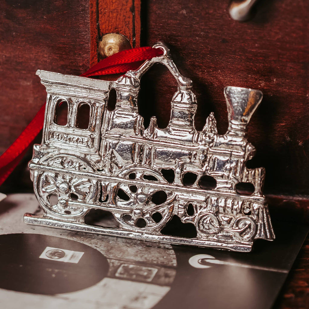Handmade Train Ornament - Polar Express