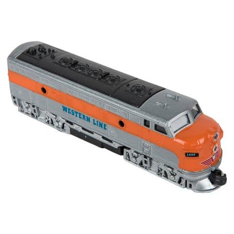 6.5" Diecast Pull Back Classic Loco Diesel Train