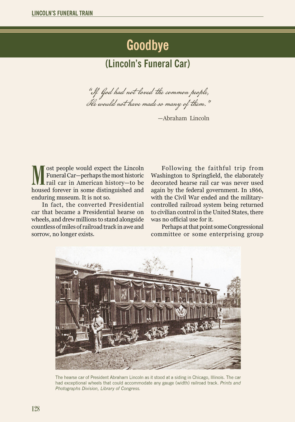 Lincoln's Funeral Train