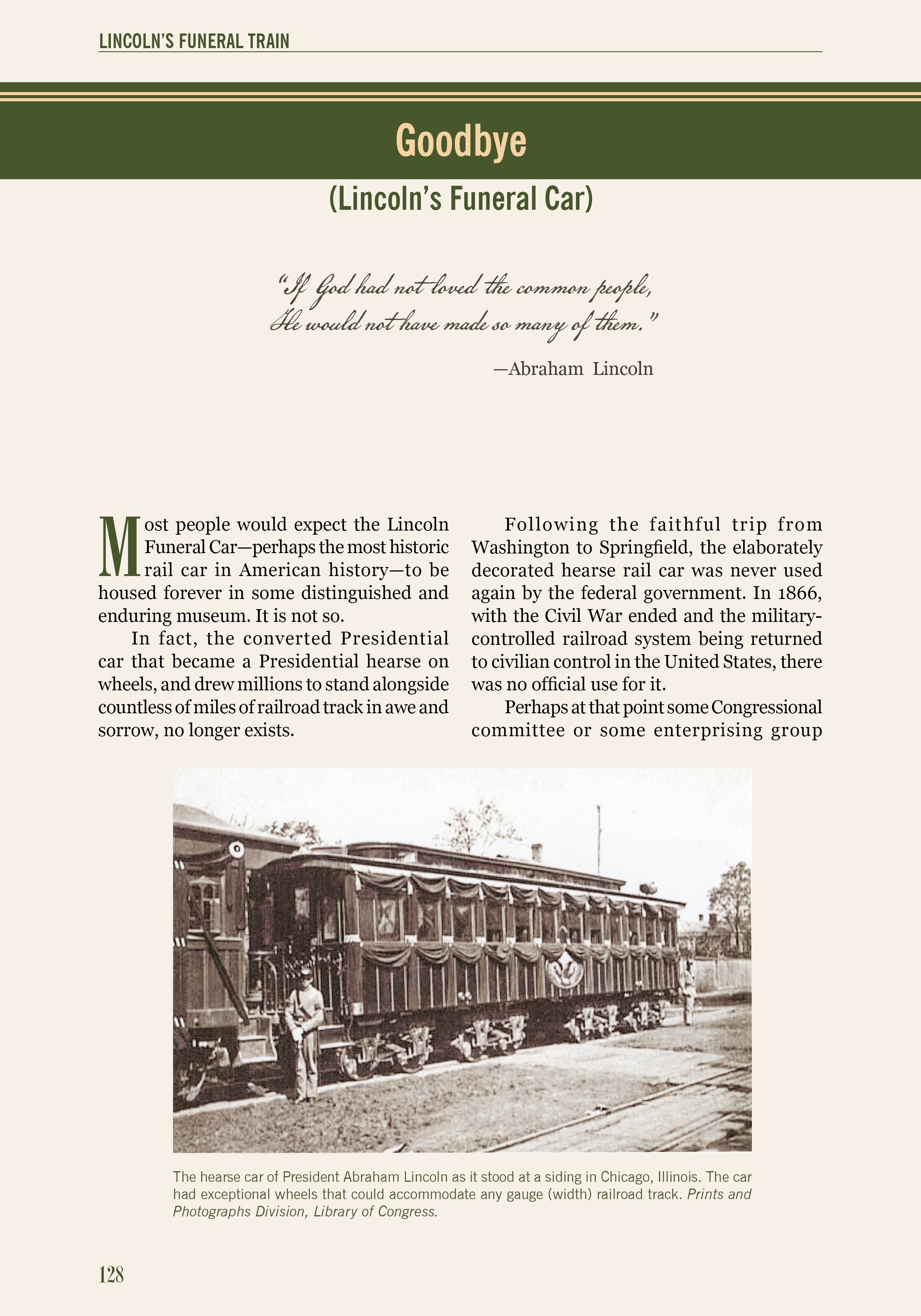 Lincoln's Funeral Train