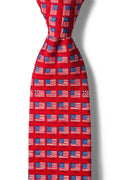 American Flag Tie