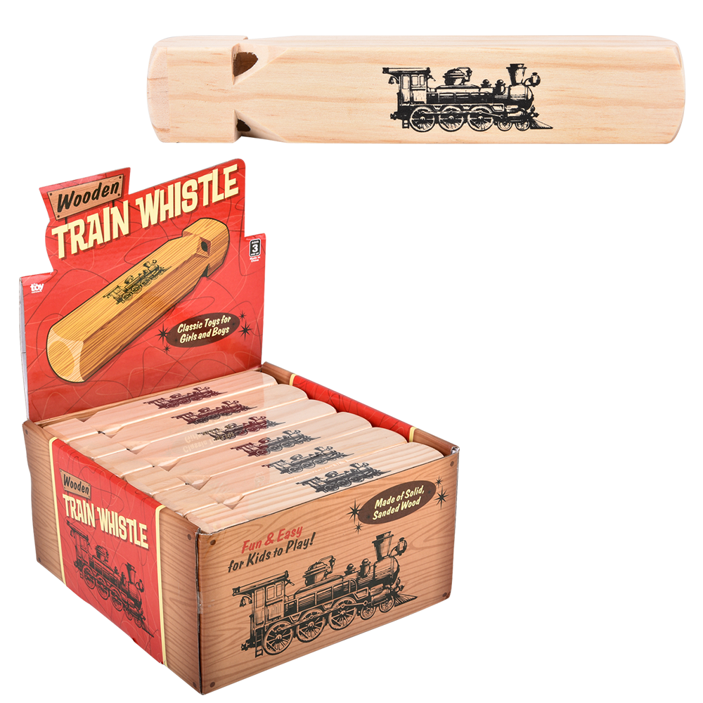 Wooden Train Whistle