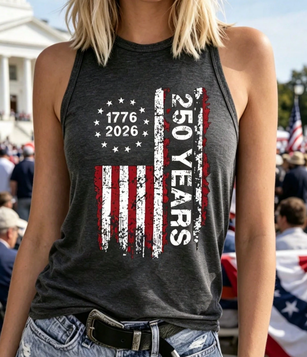 Tank Top - America 250 Flag