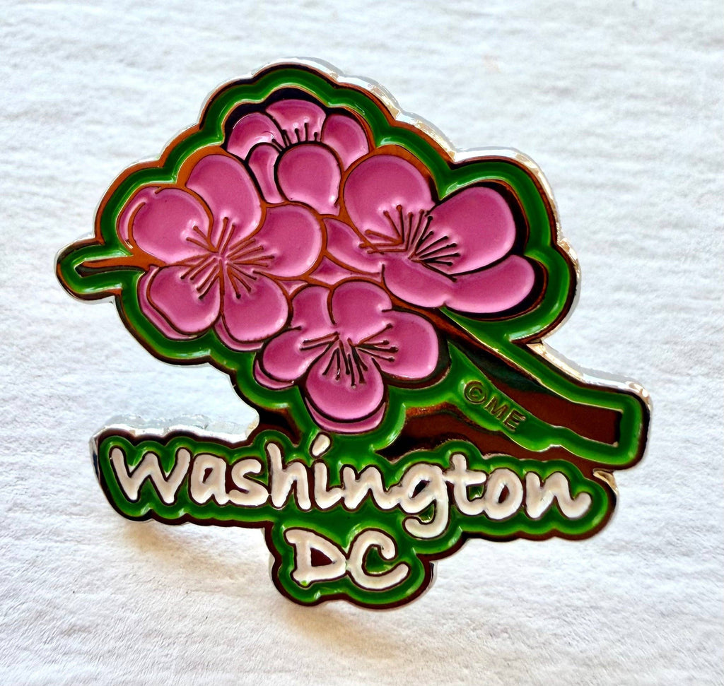 Washington DC Cherry Blossoms Lapel Pin