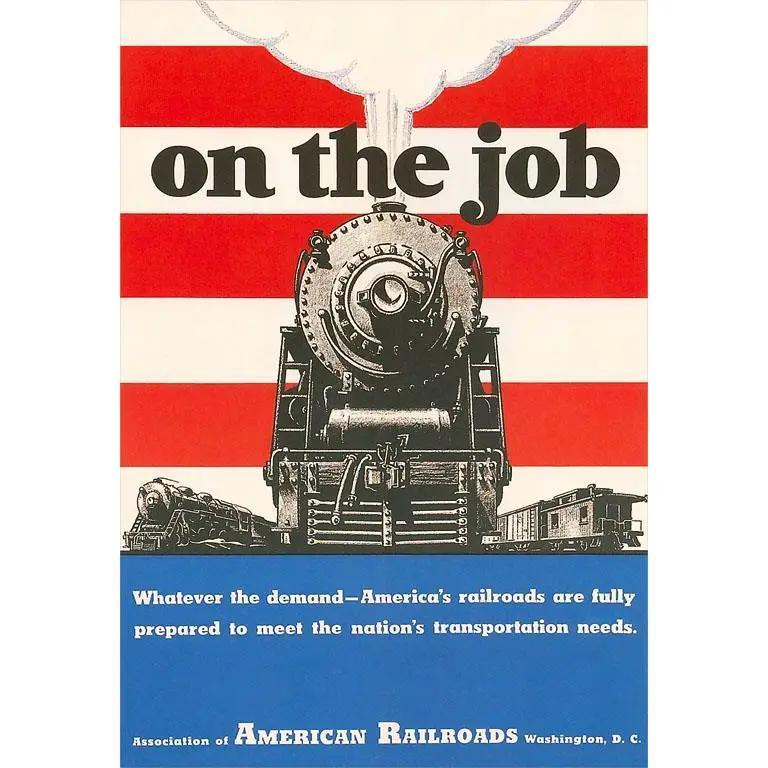 Postcard - On the Job