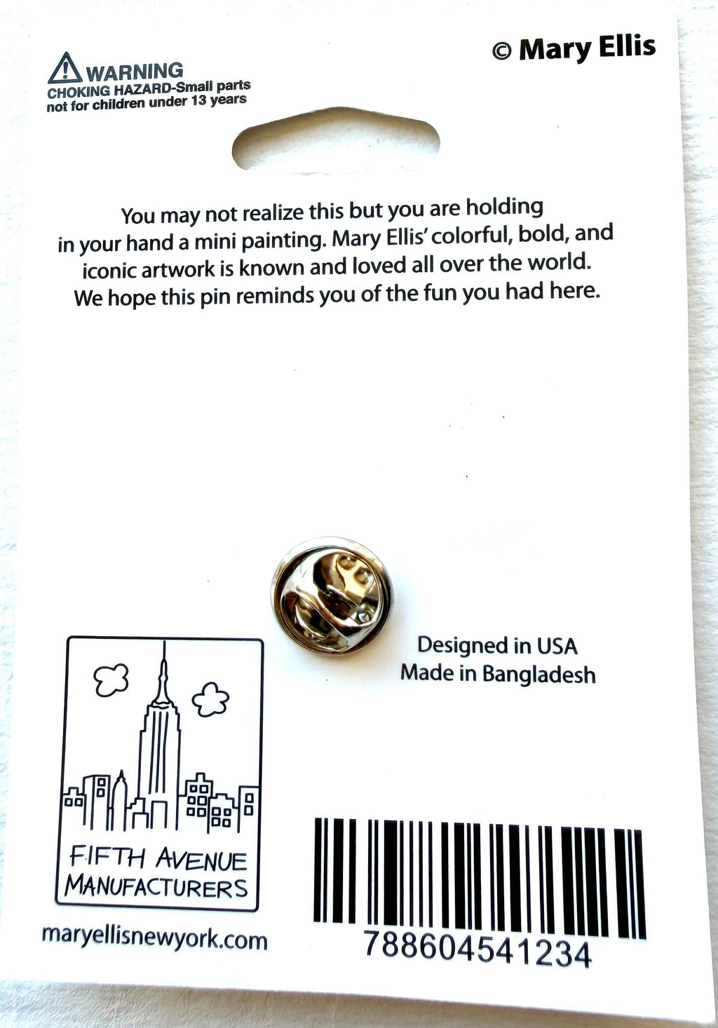 Washington DC Cherry Blossoms Lapel Pin