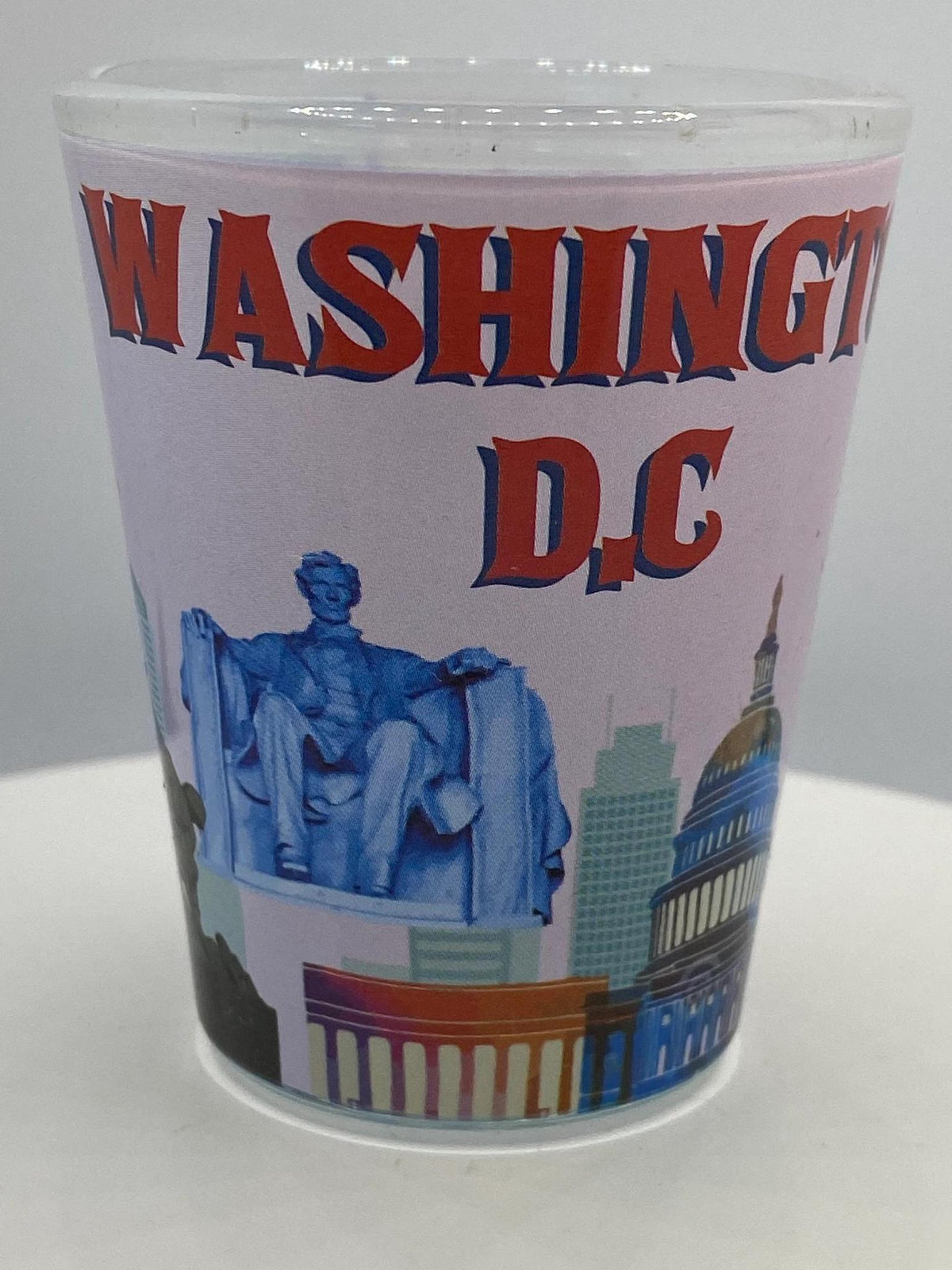 Shot Glass - Washington DC Skyline & Monuments