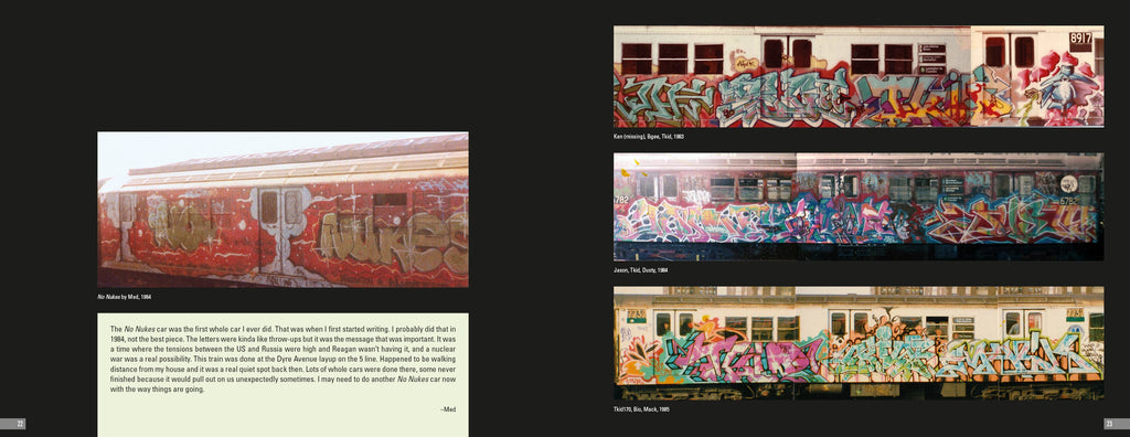 From the Platform 2: More NYC Subway Graffiti, 1983–1989