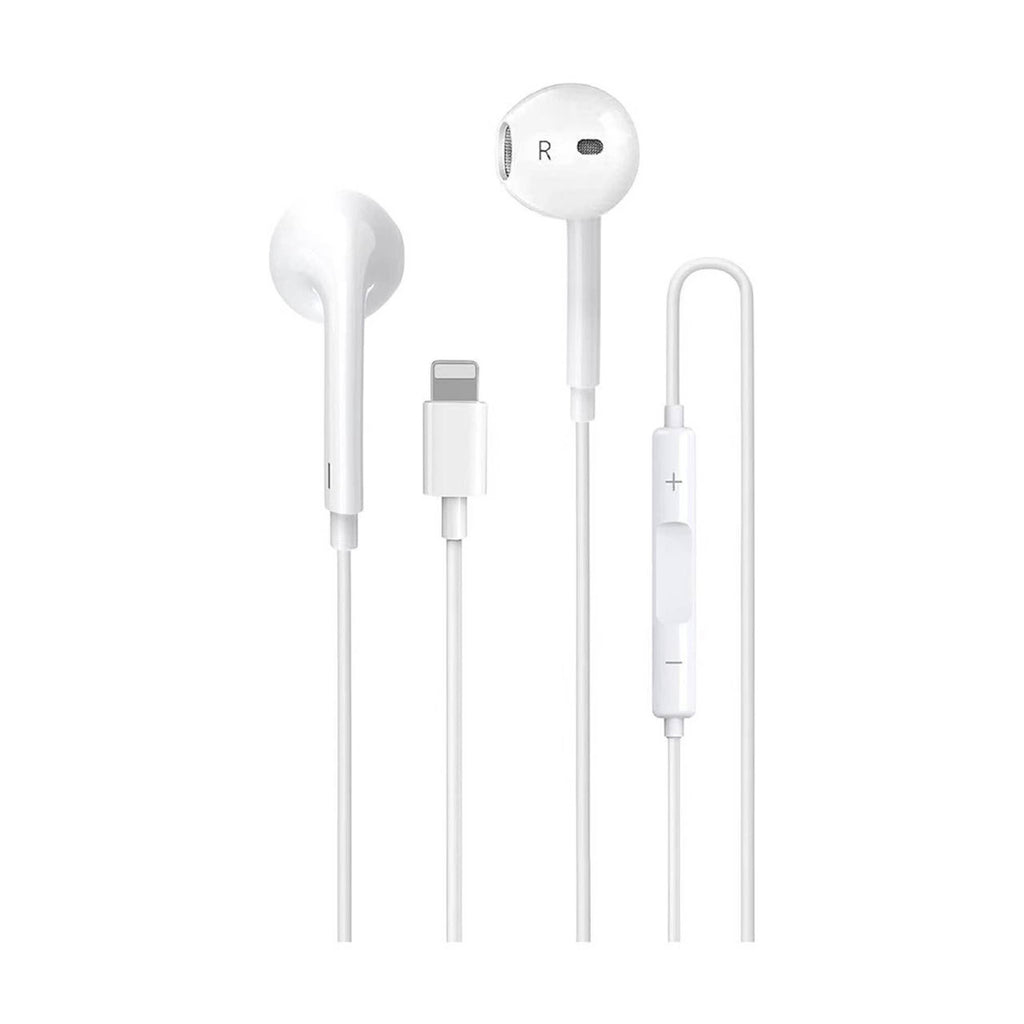 Headphones with Wired Lightning Cable